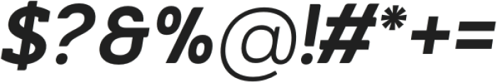 Orslab V01 Extra Bold Italic otf (700) Font OTHER CHARS