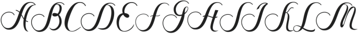 Orson otf (400) Font UPPERCASE