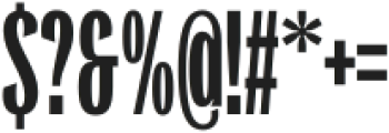 Orstavic ExtraBold otf (700) Font OTHER CHARS