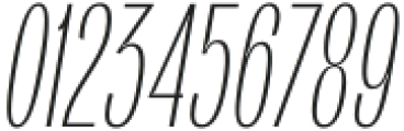 Orstavic ExtraLight Italic otf (200) Font OTHER CHARS