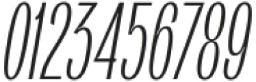 Orstavic Light Italic otf (300) Font OTHER CHARS