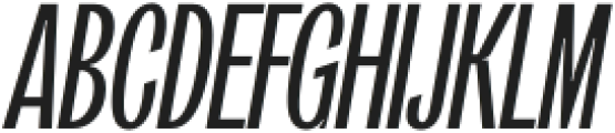 Orstavic SemiBold Italic otf (600) Font UPPERCASE