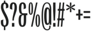 Orstavic SemiBold otf (600) Font OTHER CHARS
