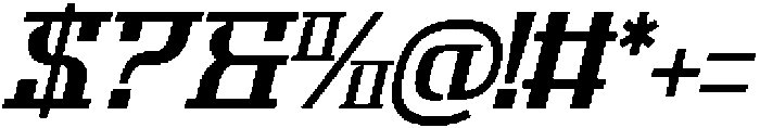 Orsted Italic otf (400) Font OTHER CHARS