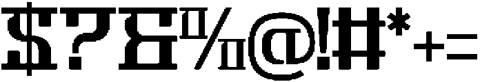 Orsted otf (400) Font OTHER CHARS