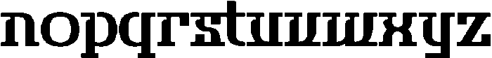 Orsted otf (400) Font LOWERCASE