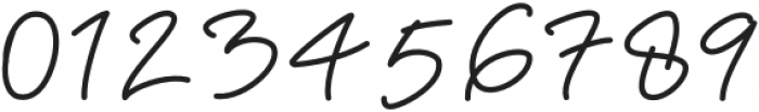 Ortisan Signature Regular otf (400) Font OTHER CHARS