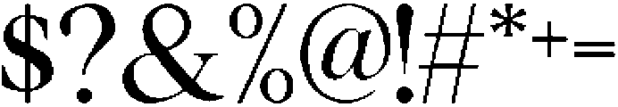 Orvalesse otf (400) Font OTHER CHARS