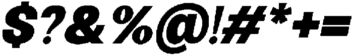 Orvia Black Italic otf (900) Font OTHER CHARS