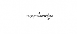 Orangeblossom-Font Font LOWERCASE