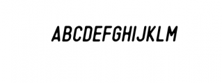 Original Oblique.ttf Font LOWERCASE