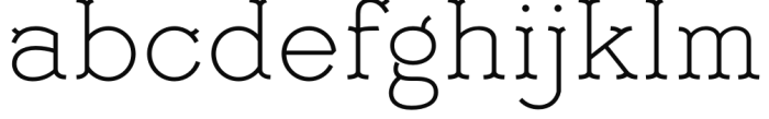 Ornate Slab AOE Light Font LOWERCASE