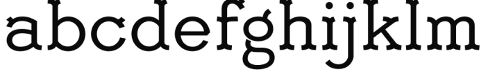 Ornate Slab AOE Regular Font LOWERCASE