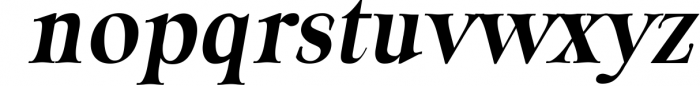 ORSON, An Essential Serif Typeface Font LOWERCASE