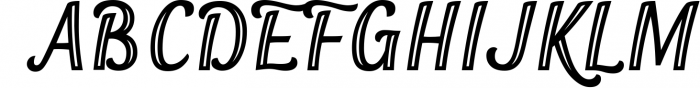 Orchid Key - a four-font family with alternates galore! 1 Font UPPERCASE