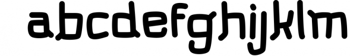Organico - Modern Sans Serif Font Font LOWERCASE