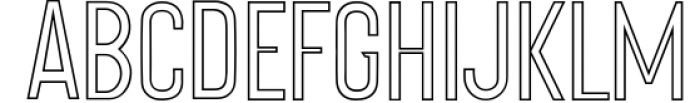 Origin - Bold Retro Sans Serif 10 Font UPPERCASE