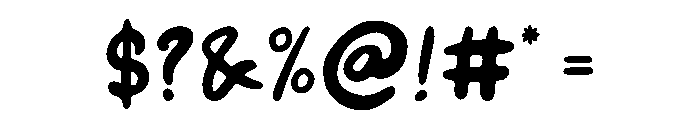 OREO BY FJRSLM Font OTHER CHARS