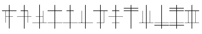 ORIGIN ALPHABET Font UPPERCASE