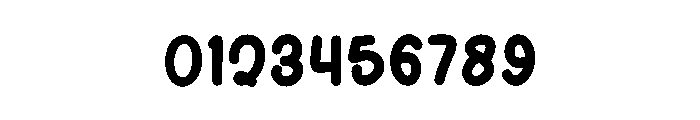 Orange Crayon Font OTHER CHARS