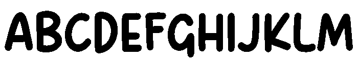 Orange Smile Regular Font UPPERCASE