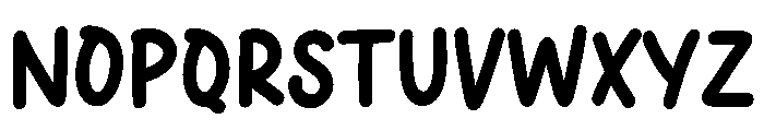 Orange Smile Regular Font UPPERCASE