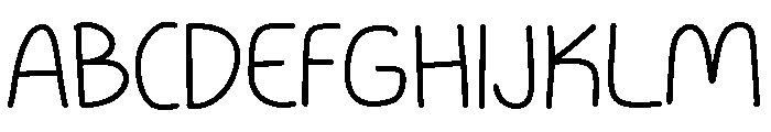 Orange Sunshine Font UPPERCASE