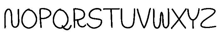 Orange Sunshine Font UPPERCASE