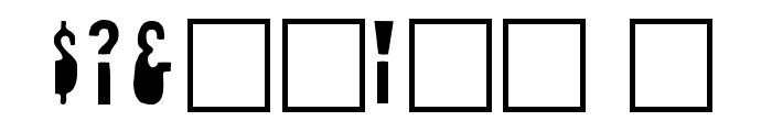 Orbit Solid Font OTHER CHARS