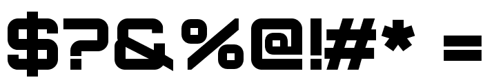 Orbitron-Black Font OTHER CHARS