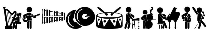 Orchestra Icons Font OTHER CHARS