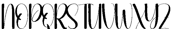 Orchid Font UPPERCASE