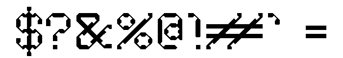Orde Mono Regular Font OTHER CHARS