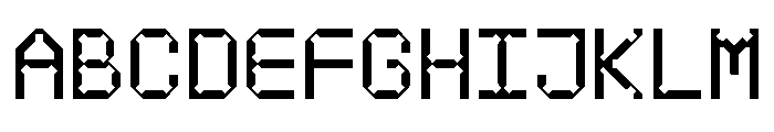 Orde Mono Regular Font UPPERCASE