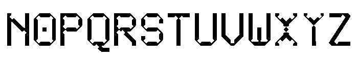 Orde Mono Regular Font UPPERCASE