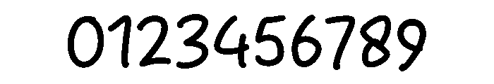 Ordinary Letter Font OTHER CHARS