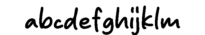 Ordinary Letter FONT