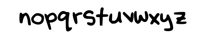 OrdinaryArtichoke Font LOWERCASE
