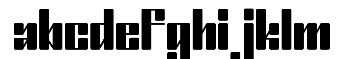 Ordinatum Bold Font LOWERCASE