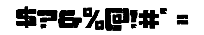 Ore Crusher Regular Font OTHER CHARS