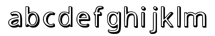 Oreo Regular Font LOWERCASE
