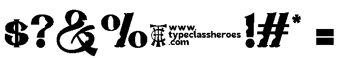 Oreyohi DEMO Font OTHER CHARS