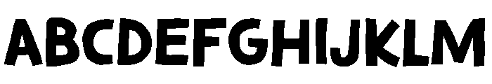 Organeek Font UPPERCASE