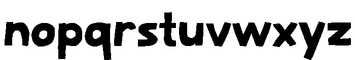 Organeek Font LOWERCASE