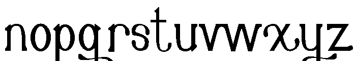 Organic Fruit Font UPPERCASE