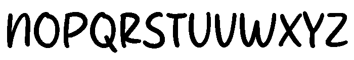 Organic Plant Font UPPERCASE