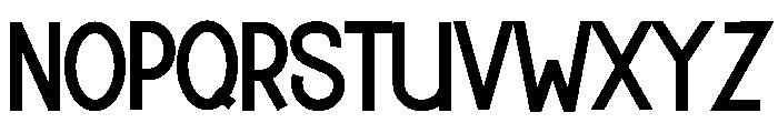 Organic2 Font UPPERCASE