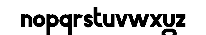 Organic2 Font LOWERCASE