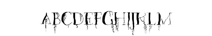 OrganicFear-Regular Font LOWERCASE