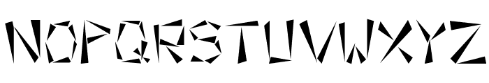 Orient Font UPPERCASE